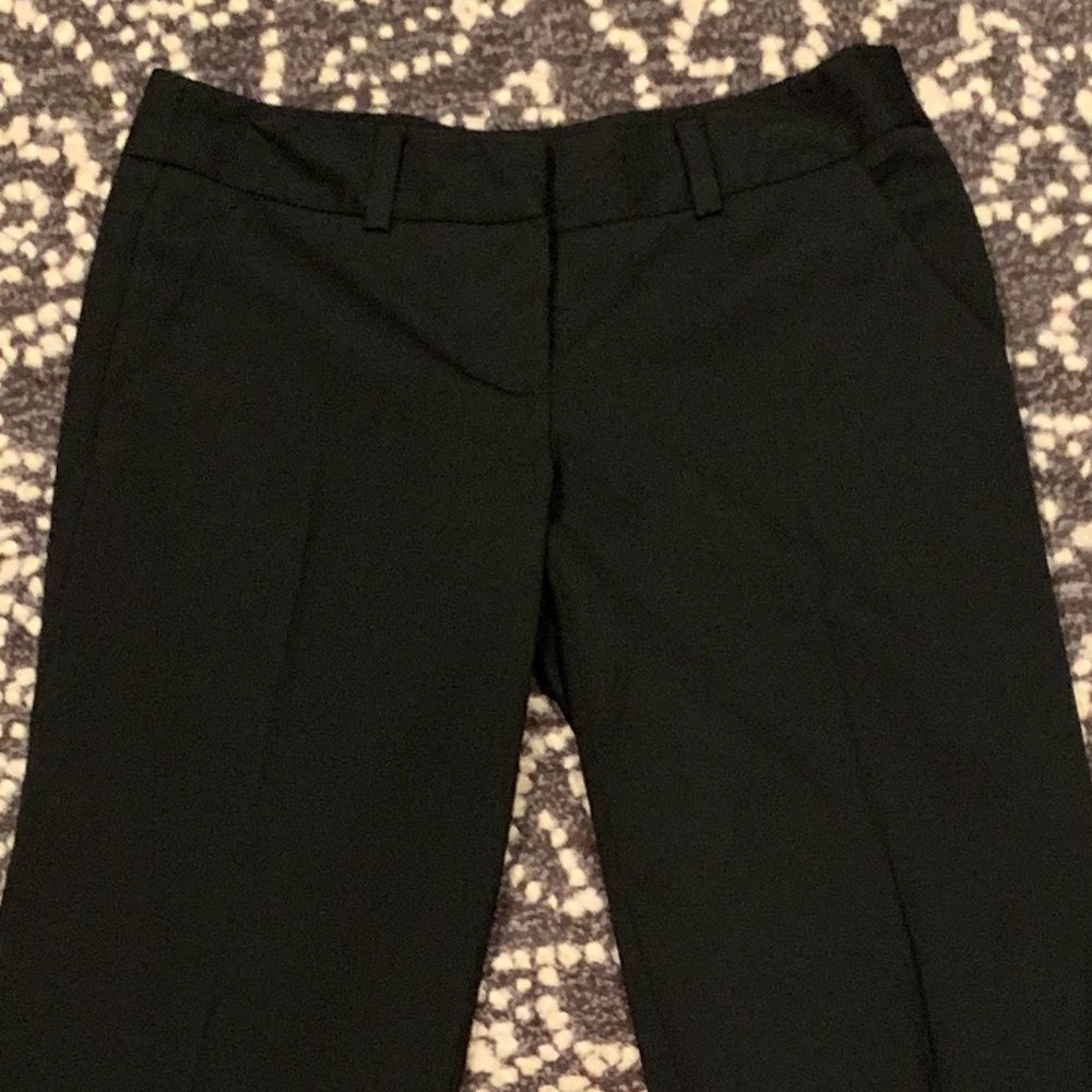 Trina Turk Black Wide Leg Dress Pants Trousers, Size 4 - Picture 3 of 6